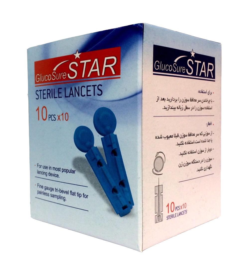 بسته  100 عددی سوزن استار